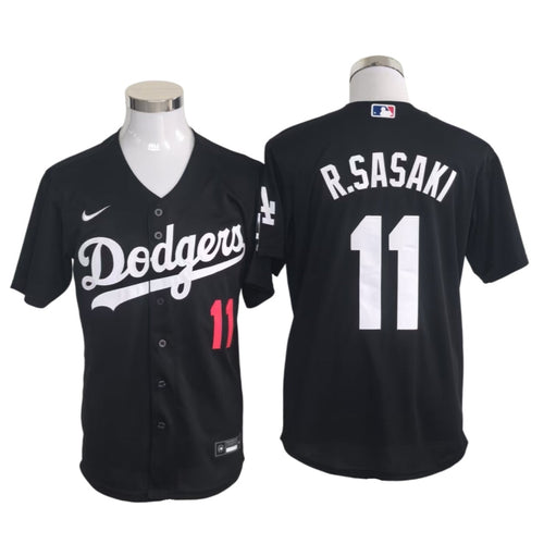 Men's #11 Roki Sasaki Los Angeles Dodgers Baseball Jersey