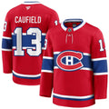 Men's #13 Cole Caufield Montreal Canadiens NHL Jersey