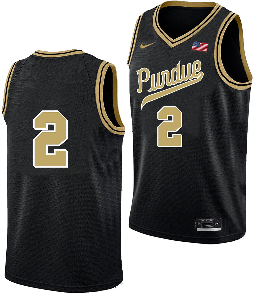 Men's #2 Fletcher Loyer  Purdue Boilermakers College Basketball Jersey