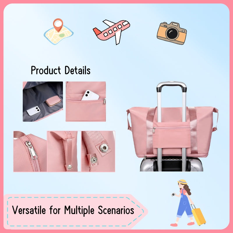 Rainproof, Portable, Wear-resistant, Large-capacity Beach Bag Travel Bag