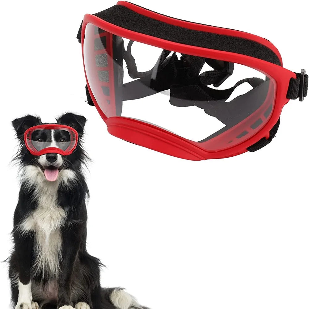 Ultimate Tactical Dog Goggles – UV Protection, Windproof & Dustproof Sports Sunglasses for Medium to Large Dogs