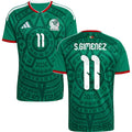 Men’s # 11 Santiago Giménez Mexico 2026 World Cup Jersey