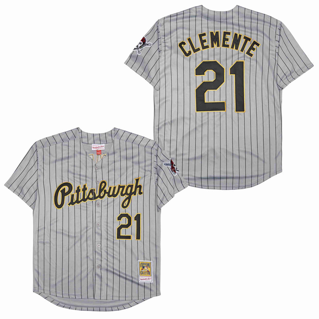 Men's #21 Roberto Clemente Pittsburgh Pirates Baseball Jersey