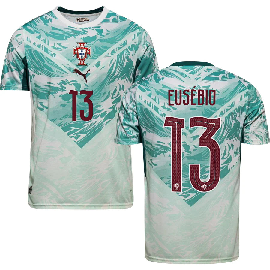 Men’s #13 Eusebio 2026 World Cup Portugal Jersey