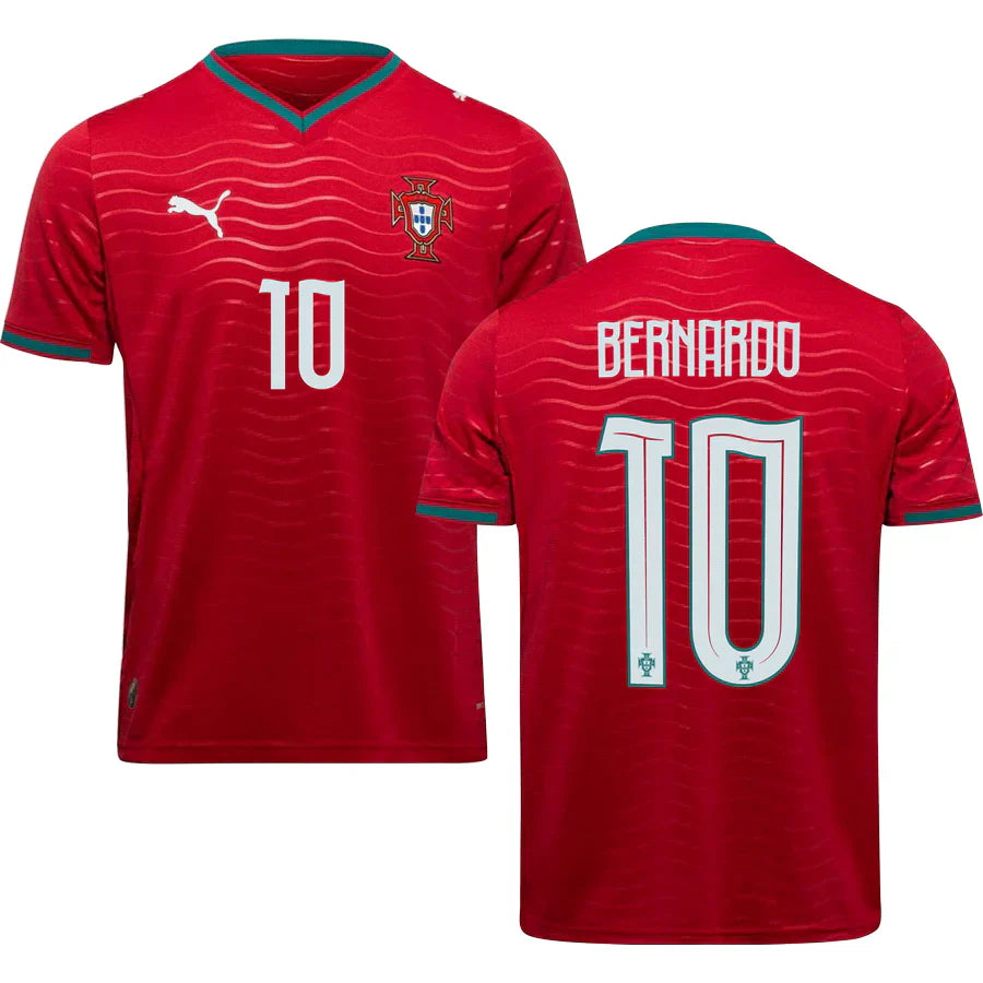 Men’s #10 Bernardo 2026 World Cup Portugal Jersey
