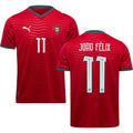 Men’s #11 Joao Felix 2026 World Cup Portugal Jersey