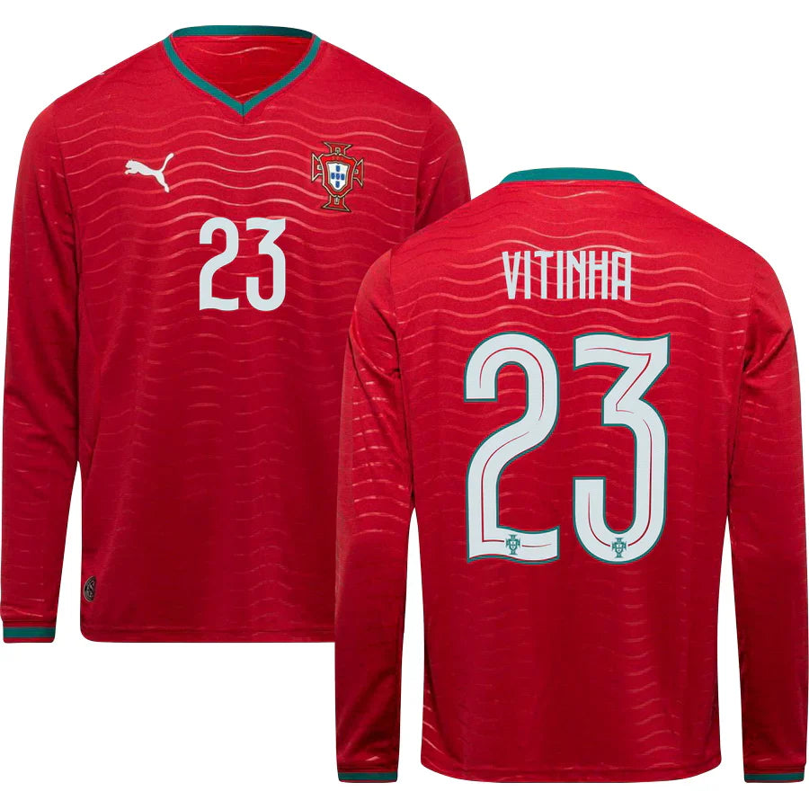Men’s #23 Vitinha 2026 World Cup Portugal Jersey