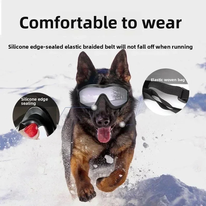All-Adventure Pet Goggles: Professional Anti-UV, Windproof & Anti-Glare Sunglasses for Dogs