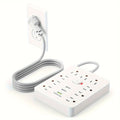 TRANSTON 12-in-1 Power Strip: 9 Outlets & 3 USB Ports