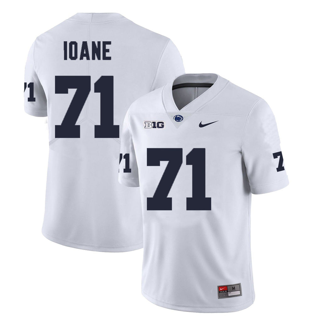 Men’s Penn State #71 Olaivavega Ioane Football Jersey