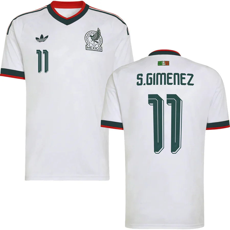 Men’s # 11 Santiago Giménez Mexico 2026 World Cup Jersey