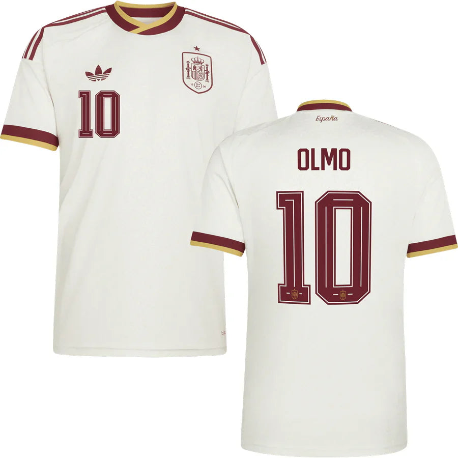 Men’s #10 Olmo 2026 World Cup Spain Jersey
