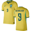Men’s # 9 Richarlison 2026  World Cup Brazil Jersey