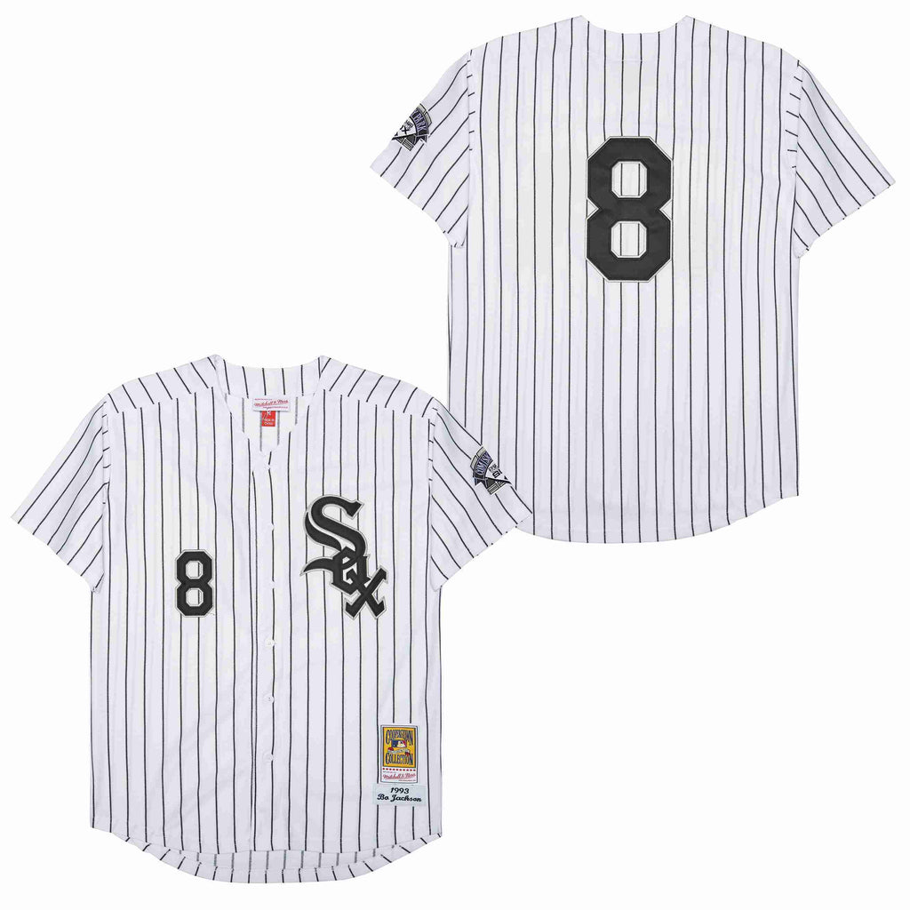 Mens #8 Bo Jackson Chicago White Sox Baseball Jersey