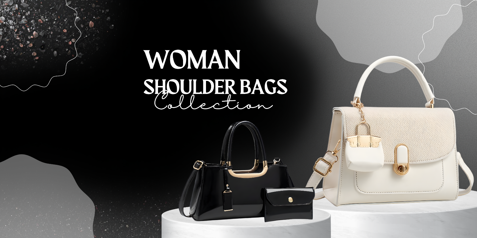 Woman shoulder bags collection 