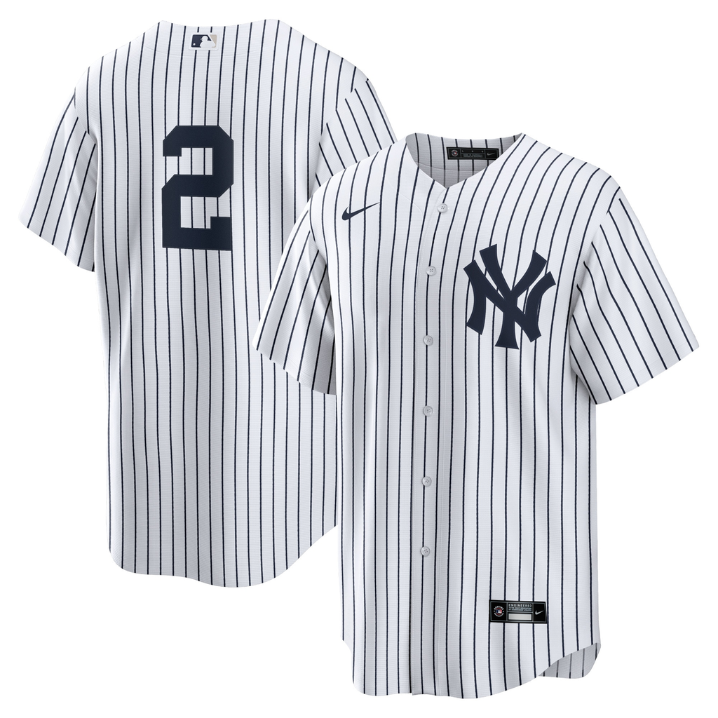 Men's New York Yankees #2 Derek Jeter Baseball Jersey